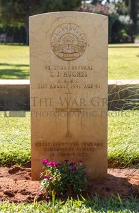 BEIRUT WAR CEMETERY - HUGHES, CYRIL JOHN